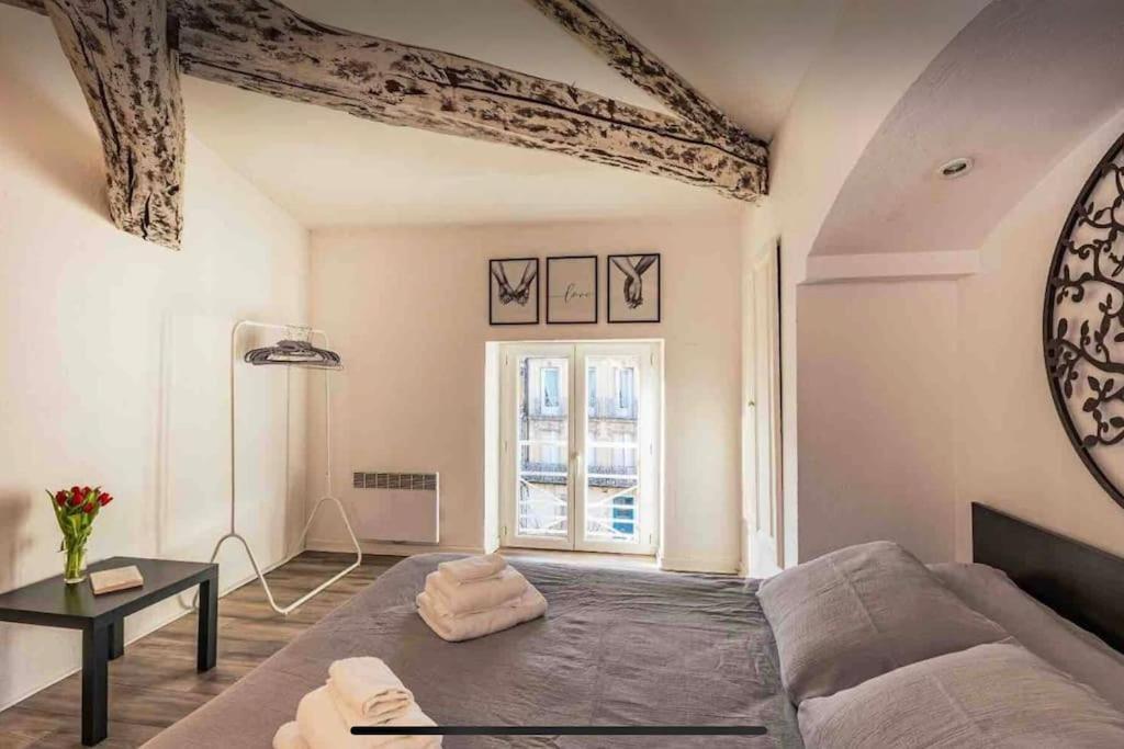 Appartement Cocooning, Climatise, Au Coeur D'Agen Esterno foto