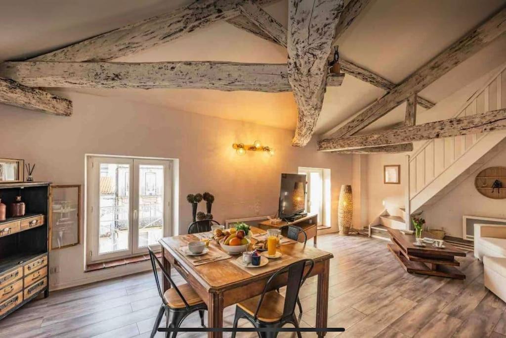 Appartement Cocooning, Climatise, Au Coeur D'Agen Esterno foto